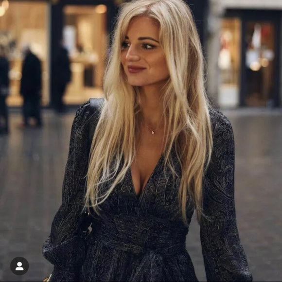 Zara Limited Edition Long Printed Dress - Picture 12 of 13